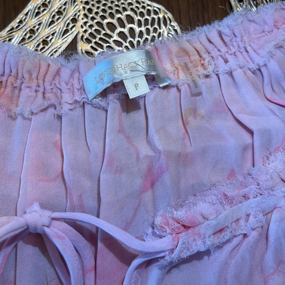 Loveshackfancy Multi-Ruffle Long Sleeve Mini-Dress - image 2